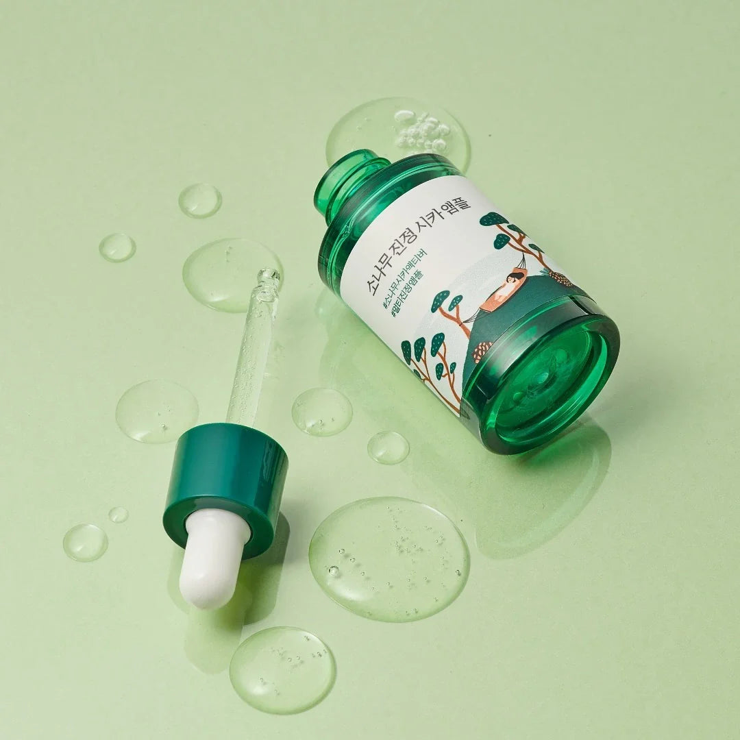 ROUNDLAB Pine Calming Cica Ampoule 30ml disponible sur Ma petite Coree, ton Eshop 100% K-beauty en direct de Seoul