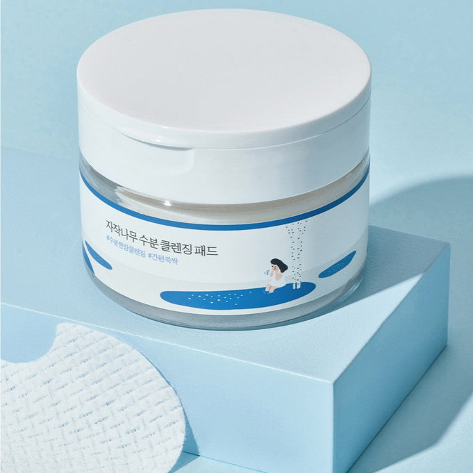 ROUND LAB Birch Juice Moisturizing Cleansing Pad 60p 210g | Kool Seoul