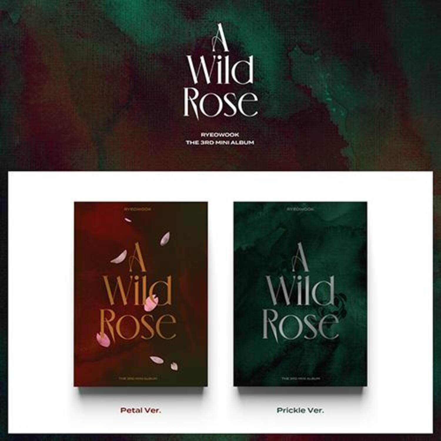 RYEOWOOK - [A Wild Rose] (3rd Mini Album) - Kpop Album | Kool Seoul - Buy Kpop Albums Online