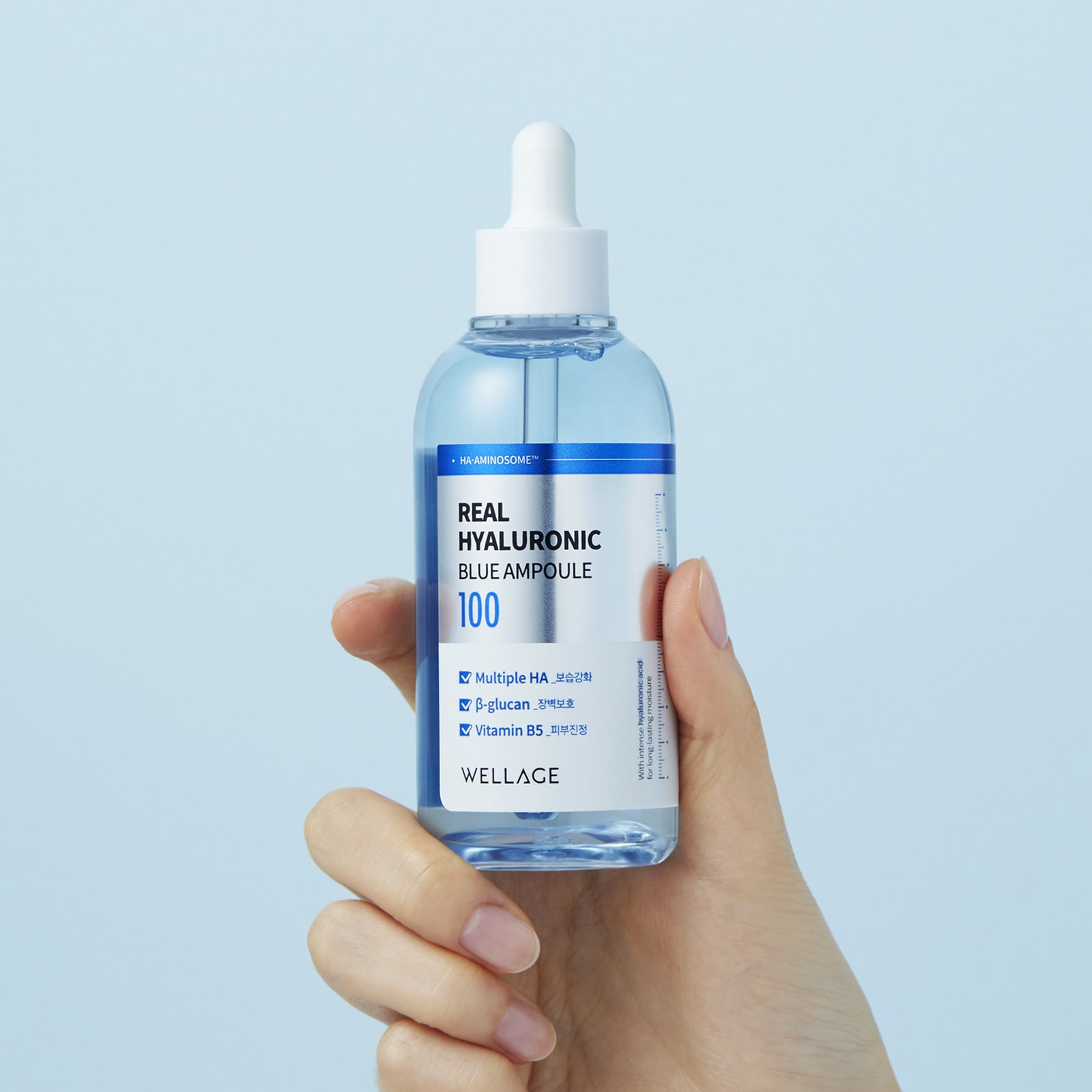 WELLAGE Real Hyaluronic blue Ampoule on sales on our Website !