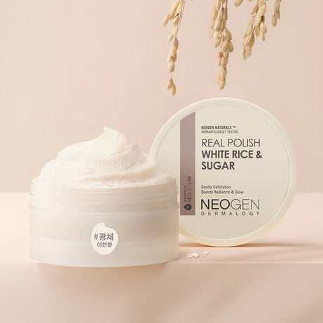 NEOGEN Real Polish White Rice&Sugar 100g on sales on our Website !