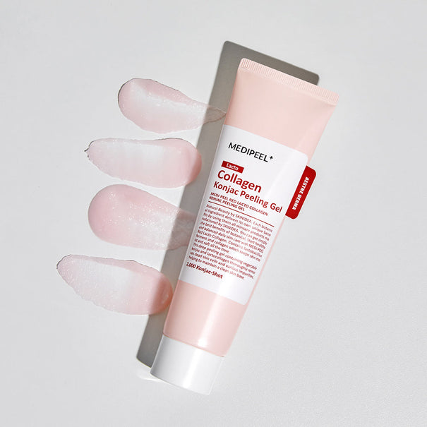 MEDIPEEL Red Lacto Collagen Konjac Peeling Gel 95ml available on Koolseoul.com, your Korean Eshop from Seoul !