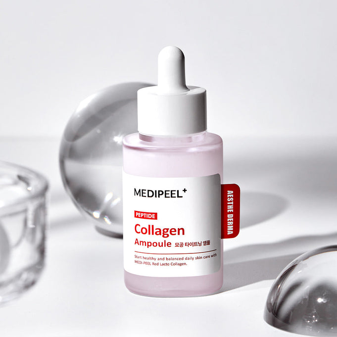 MEDIPEEL Red Lacto Collagen Tightening Ampoule 50ml | Kool Seoul