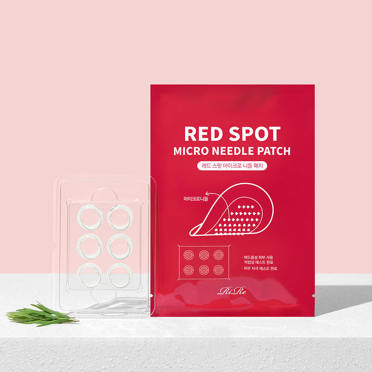 RIRE Red Spot Micro Needle Patch x12 | Kool Seoul