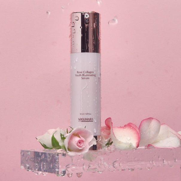 MIGUHARA Rose Collagen Youth Illuminating Serum 50ml available on Koolseoul.com, your Korean Eshop from Seoul !