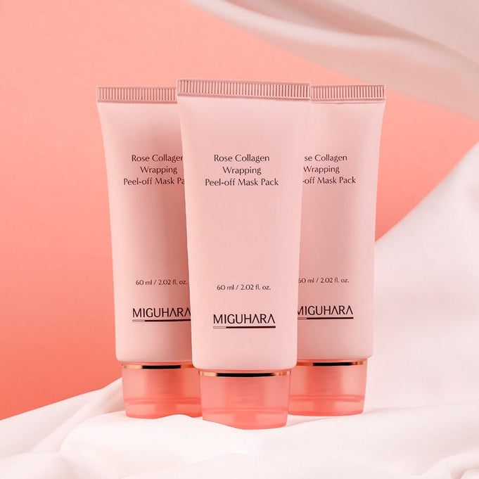 MIGUHARA Rose Collagen Wrapping Peel-off Mask 60ml | Kool Seoul