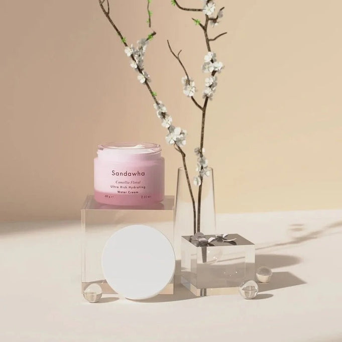 SANDAWHA Camellia Floral Ultra Rich Hydrating Water Cream 60g