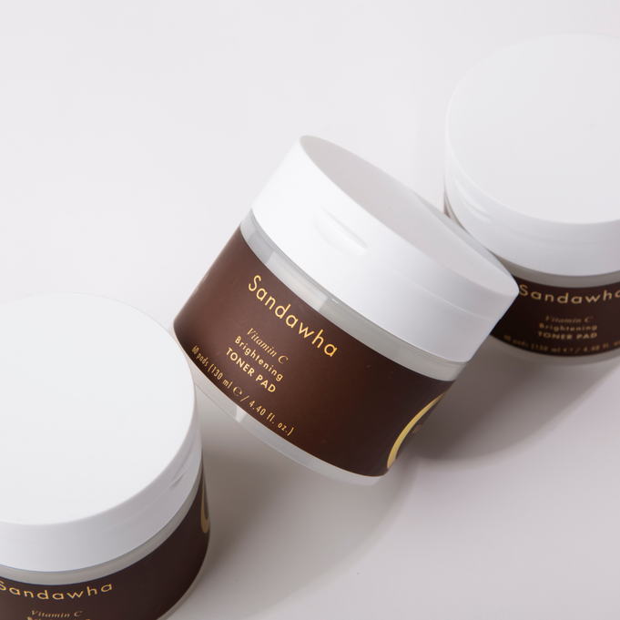 SANDAWHA Vitamin C Whitening Toner pad 60 Sheets