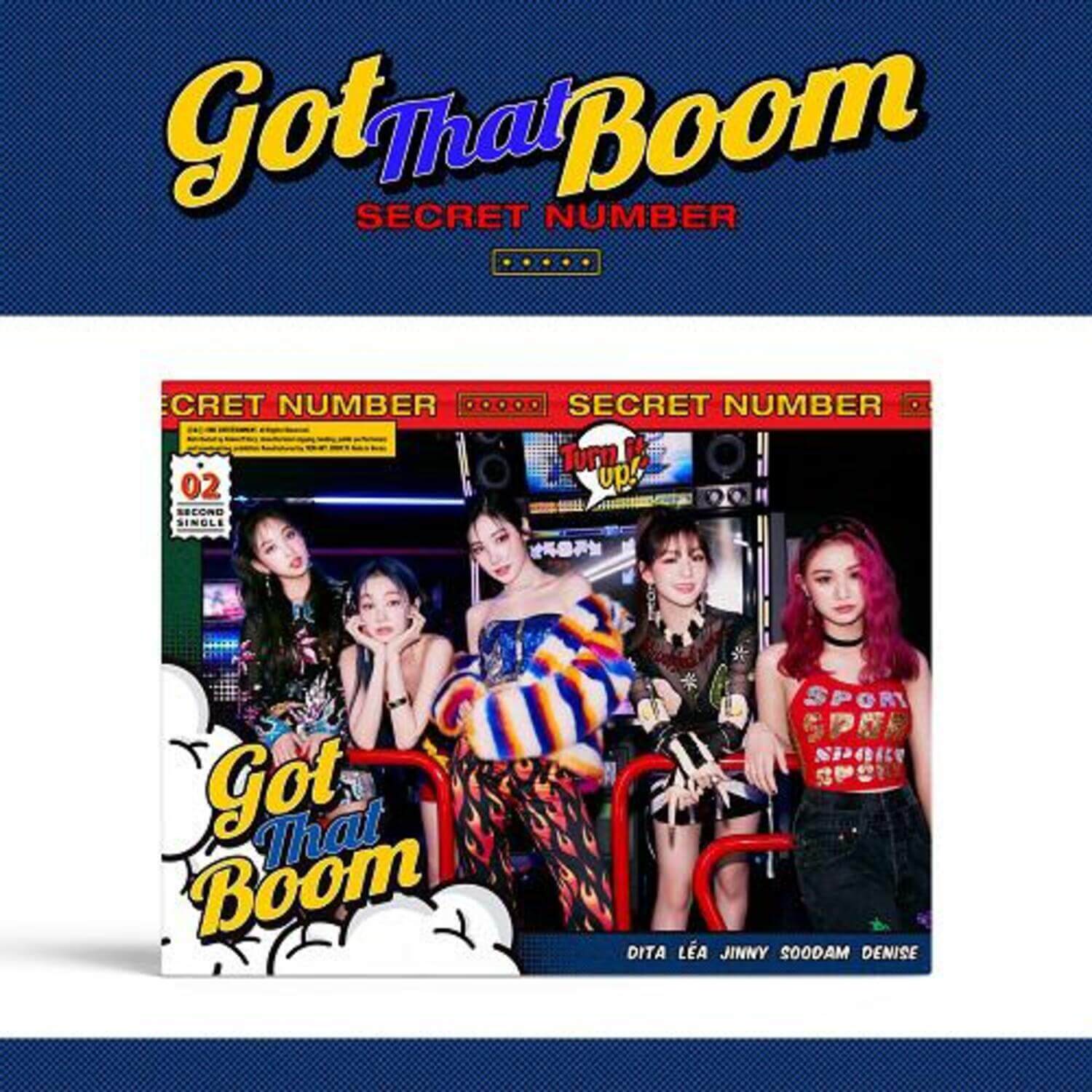SECRET NUMBER - 2nd Album [Got That Boom] - Kpop Album | Kool Seoul - Buy Kpop Albums Online