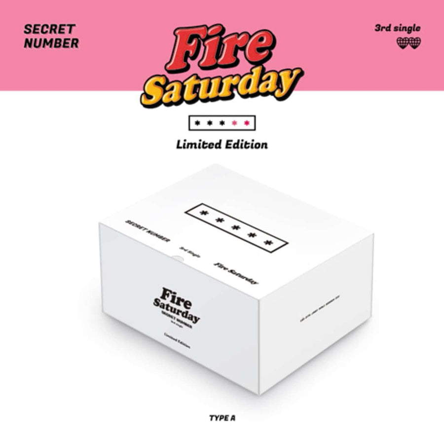 Secret Number - 3集 [Fire Saturday] 限定盤 (Type A) - Kpopアルバム