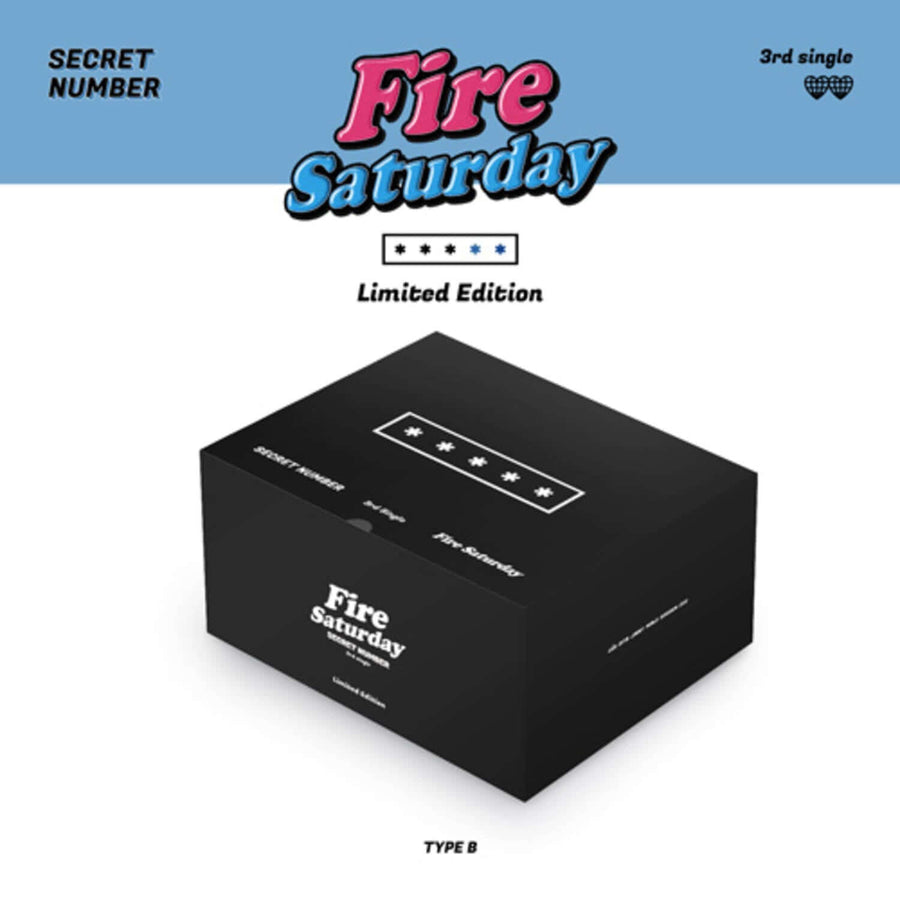 Secret Number - 3rd Album [Fire Saturday] Limited Edition (Type B) - Kpop アルバム