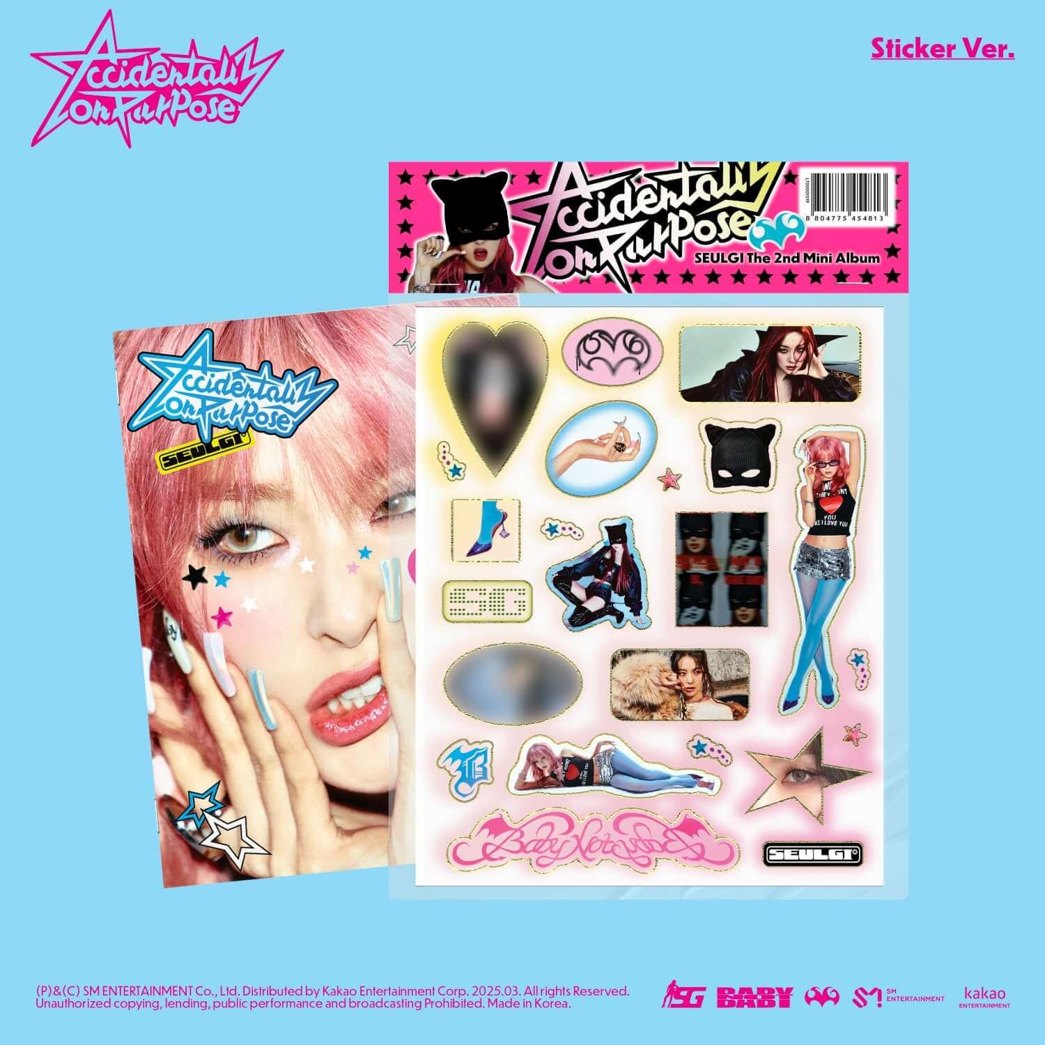 SEULGI - 2nd Album [Accidentally On Purpose] (Sticker Ver.)  | Kool Seoul - Buy Kpop Albums Online