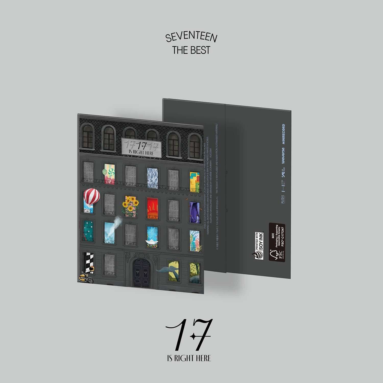 SEVENTEEN - [17 IS RIGHT HERE] (Weverse Albums ver.) - Kpop  | Kool Seoul - Buy Kpop Albums Online