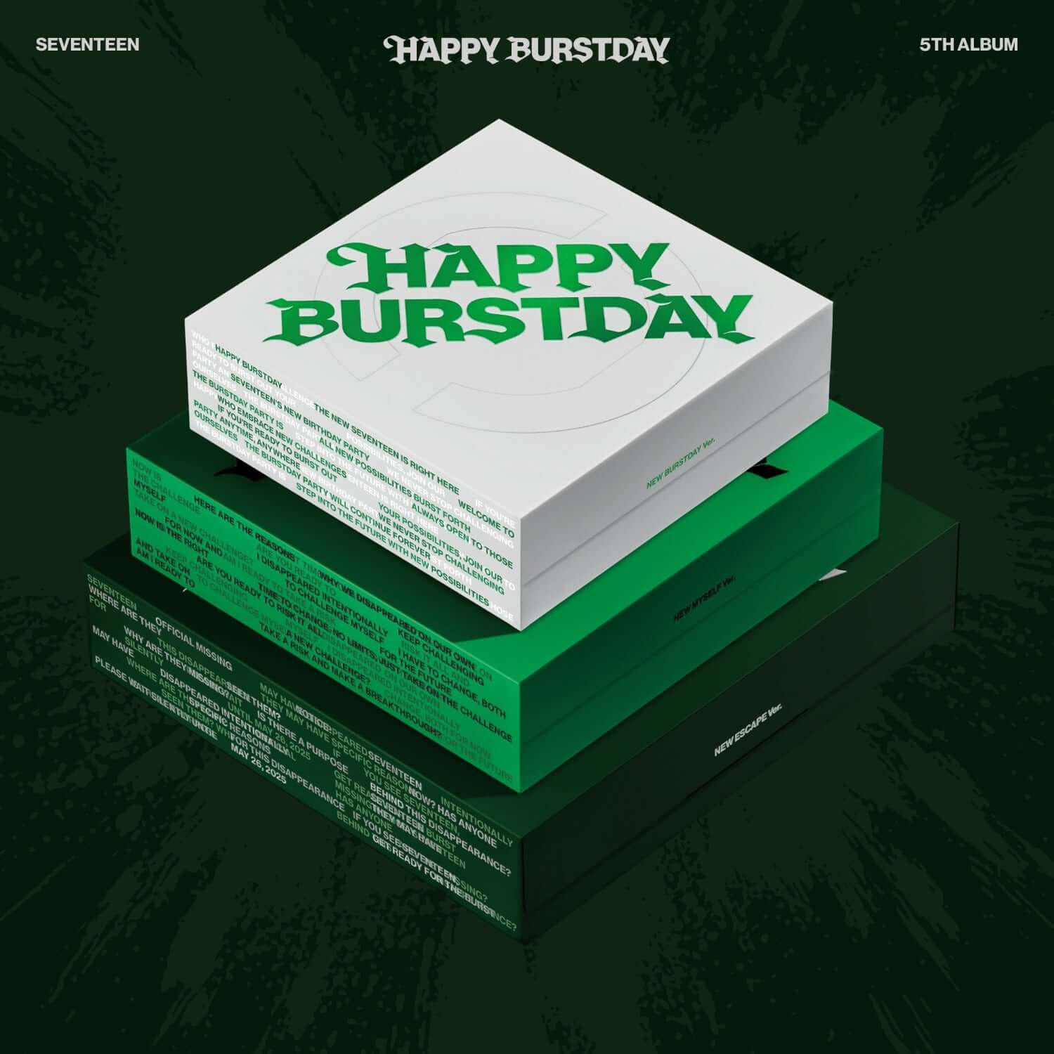 SEVENTEEN - 5th Album [HAPPY BURSTDAY] (Random) - Kpop Album | Kool Seoul - Buy Kpop Albums Online