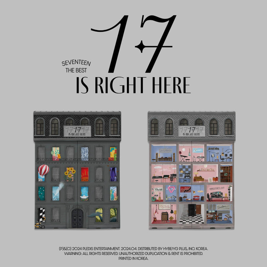 Seventeen - Seventeen Best Album「17 Is Right Here」(ランダム) - Kpop アルバム