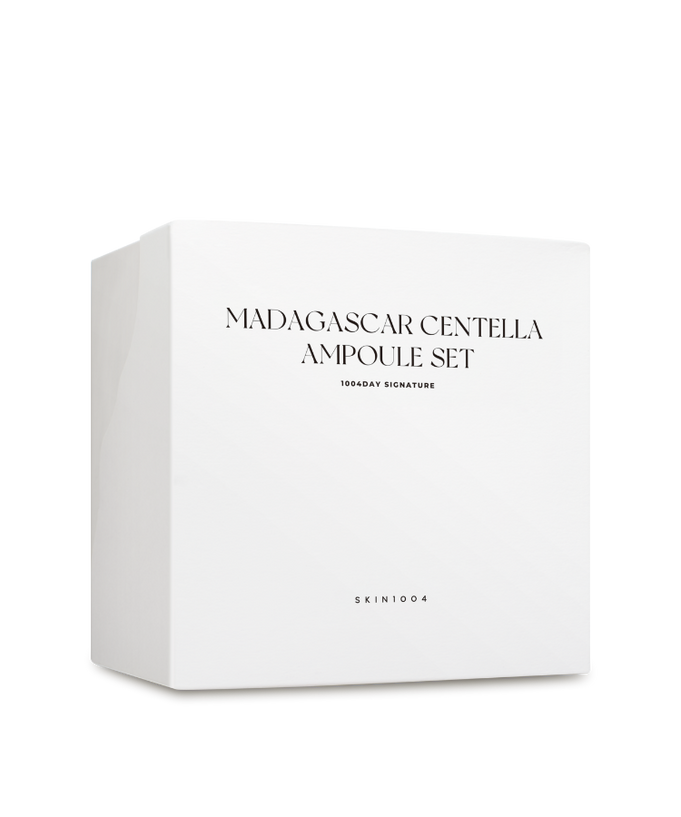 SKIN1004 Madagascar Centella Ampoule Set - 1004 Day Signature packaging