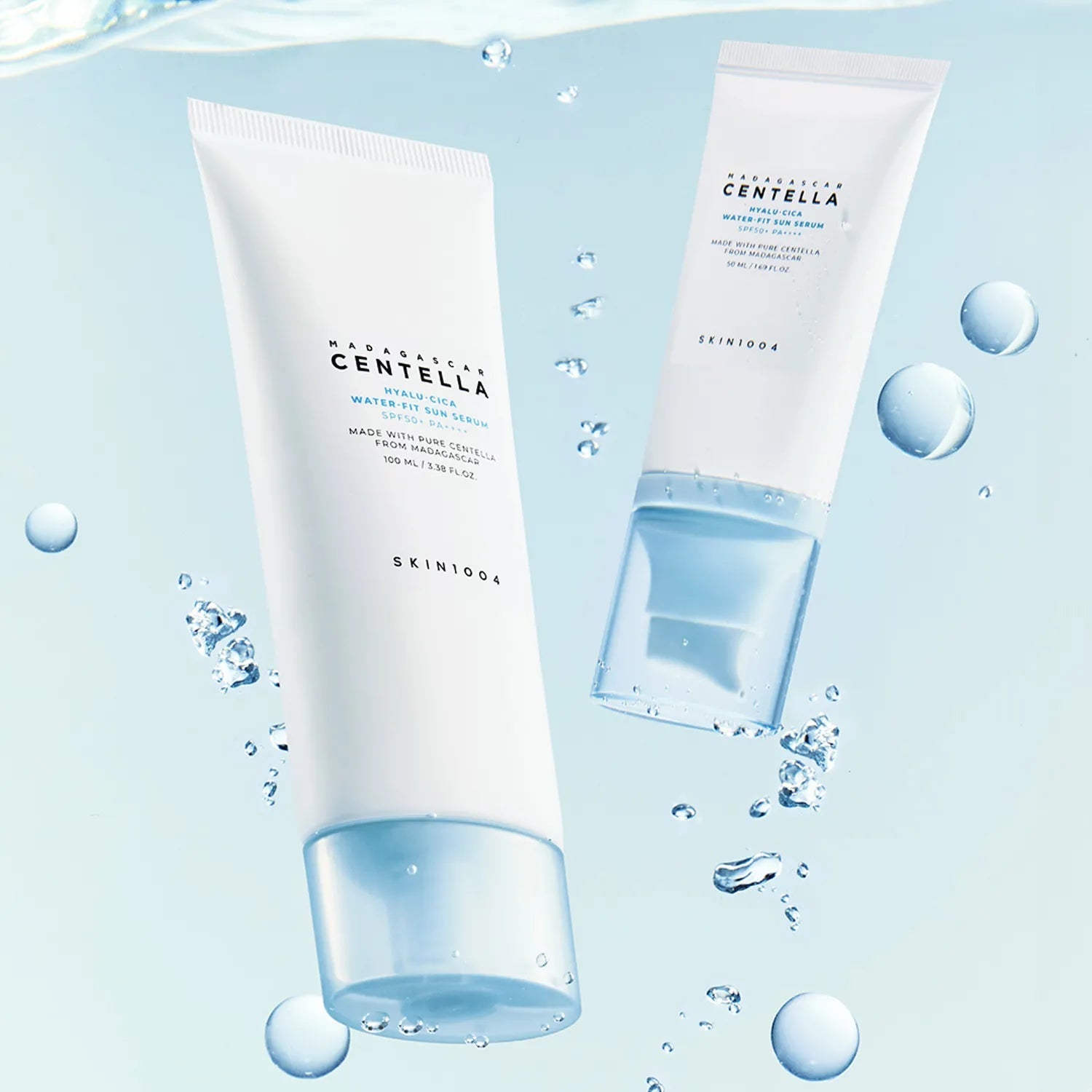 SKIN1004 Madagascar Centella Hyaluronic Acid Water-Fit Sun Serum 100ml