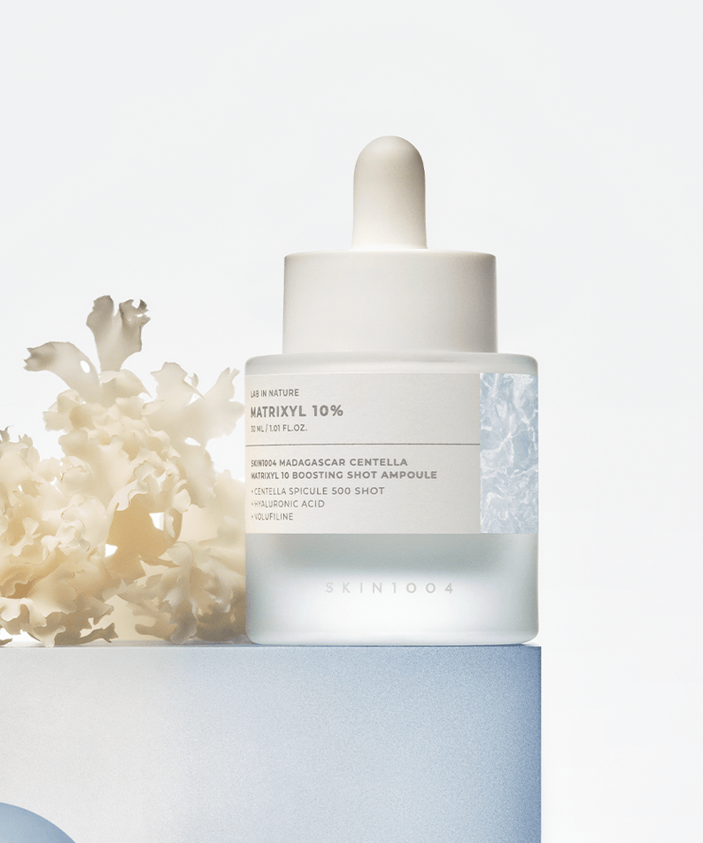 SKIN1004 Madagascar Centella Matrixyl 10 Boosting Shot Ampoule 30ml bottle with white background