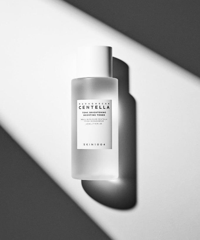 SKIN1004 Madagascar Centella Tone Brightening Boosting Toner 210ml product image on a contrasting background