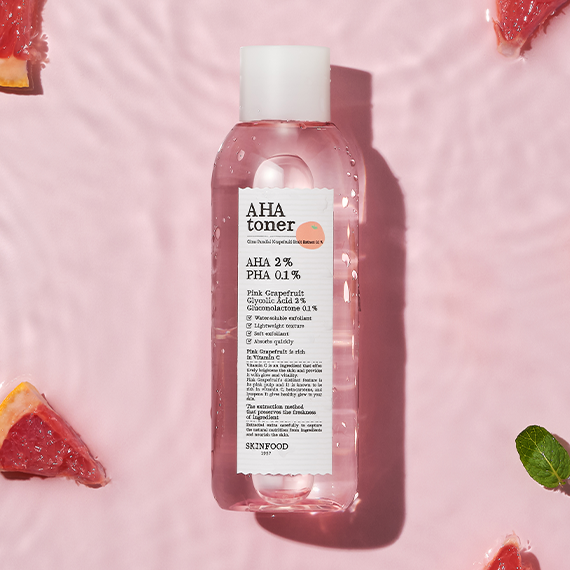 SKINFOOD ピンクグレープフルーツ AHAトナー 200ml