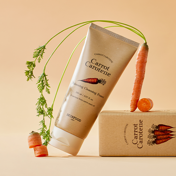 SKINFOOD Carrot Carotene Balancing Cleansing Foam 150ml