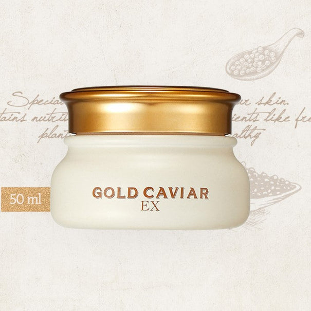 SKINFOOD Gold Caviar EX Cream 50ml available on Koolseoul.com, your Korean Eshop from Seoul !