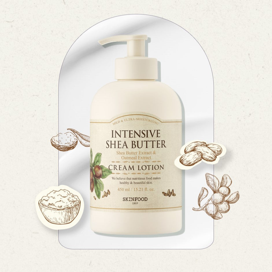 SKINFOOD Intensive Shea Butter Cream Lotion 450ml on sales on our Website !