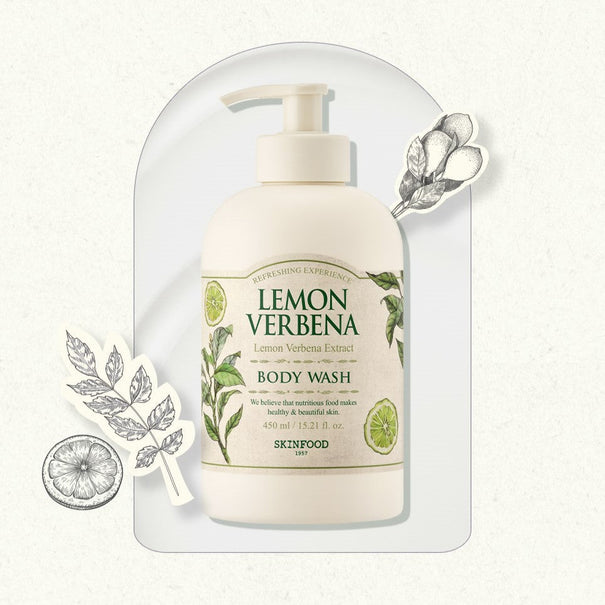 SKINFOOD Lemon Verbena Body Wash 450ml available on Koolseoul.com, your Korean Eshop from Seoul !