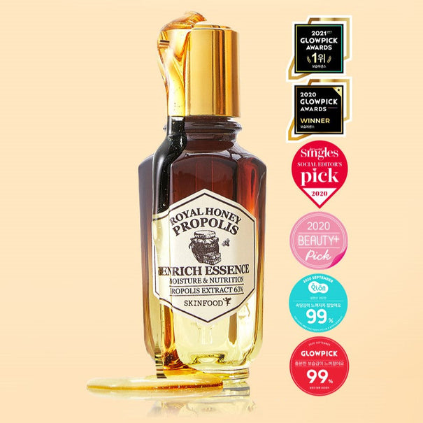 SKINFOOD Royal Honey Propolis Enrich Essence 50ml available on Koolseoul.com, your Korean Eshop from Seoul !