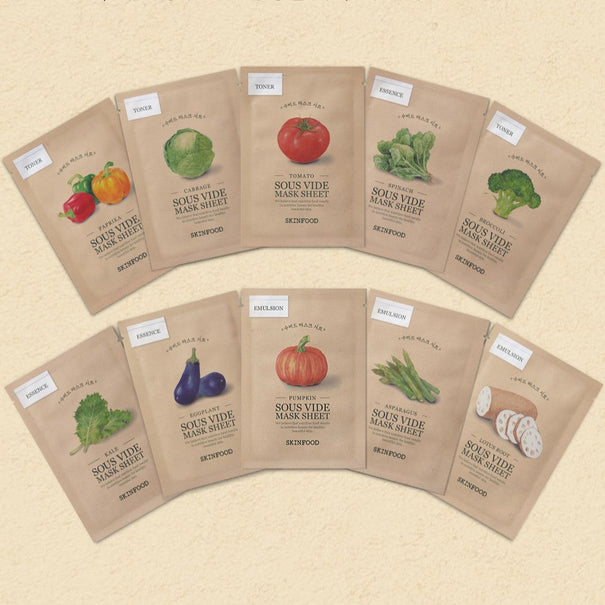 SKINFOOD Sous Vide Mask Sheet available on Koolseoul.com, your Korean Eshop from Seoul !