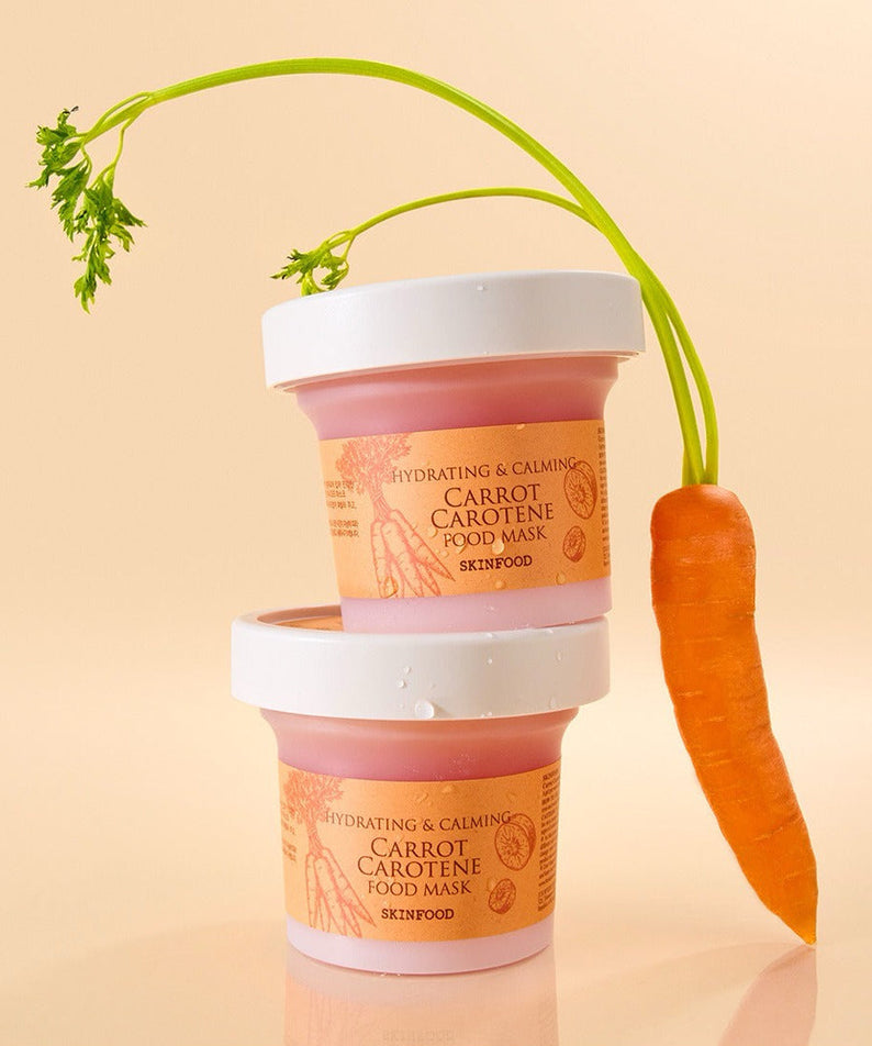 SKINFOOD [NEW ] Carrot Food Mask 120g jars with fresh carrot
