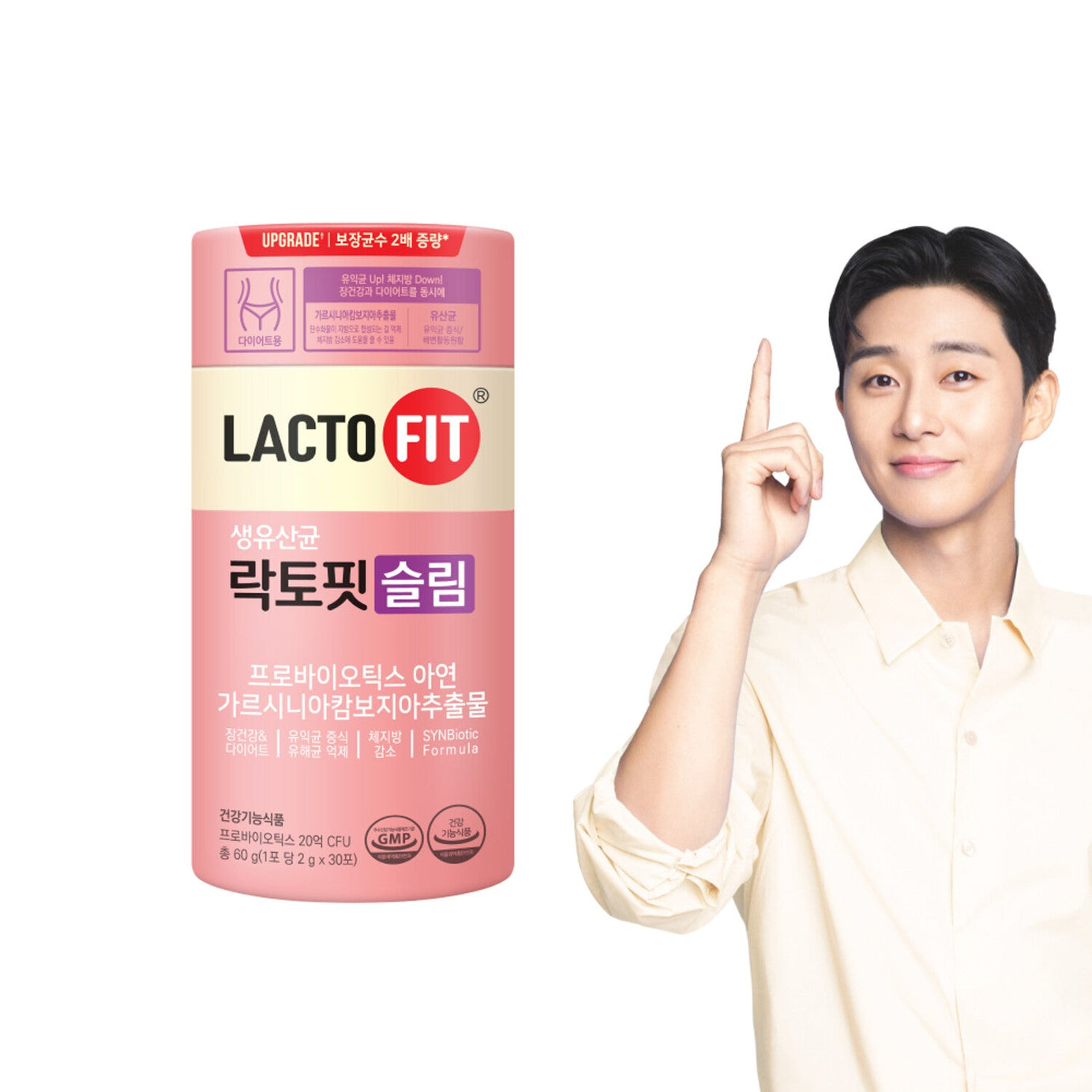 LACTO-FIT Probiotics Slim 30 បន្ទះ