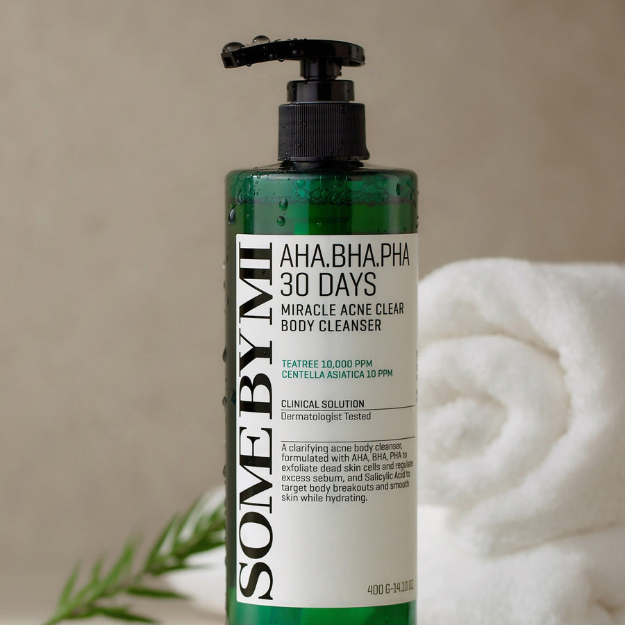 Some By Mi AHA.BHA.PHA ミラクルアクネクリアボディクレンザー 400g