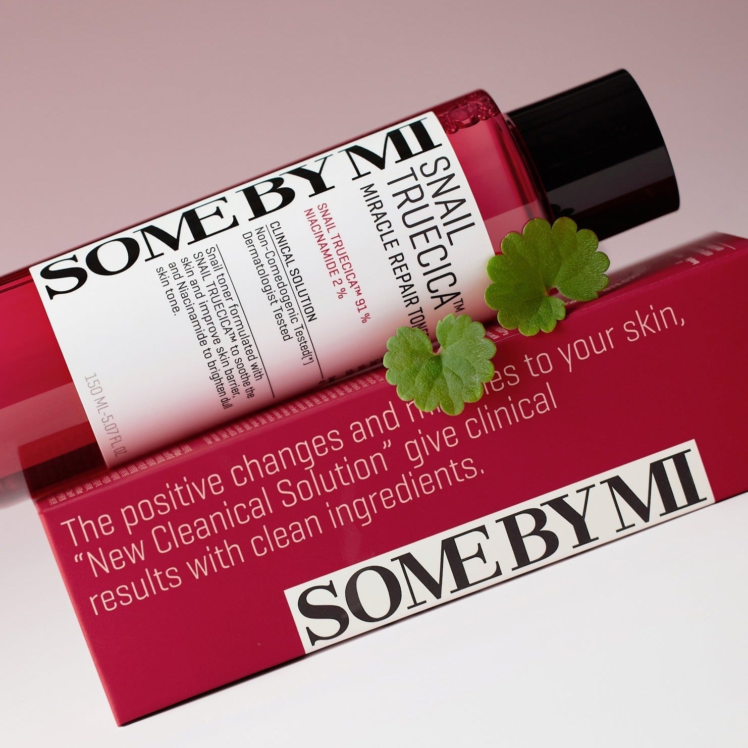SOME BY MI Snail Truecica Miracle Repair Toner 150ml with packaging, showcasing skin repair benefits.