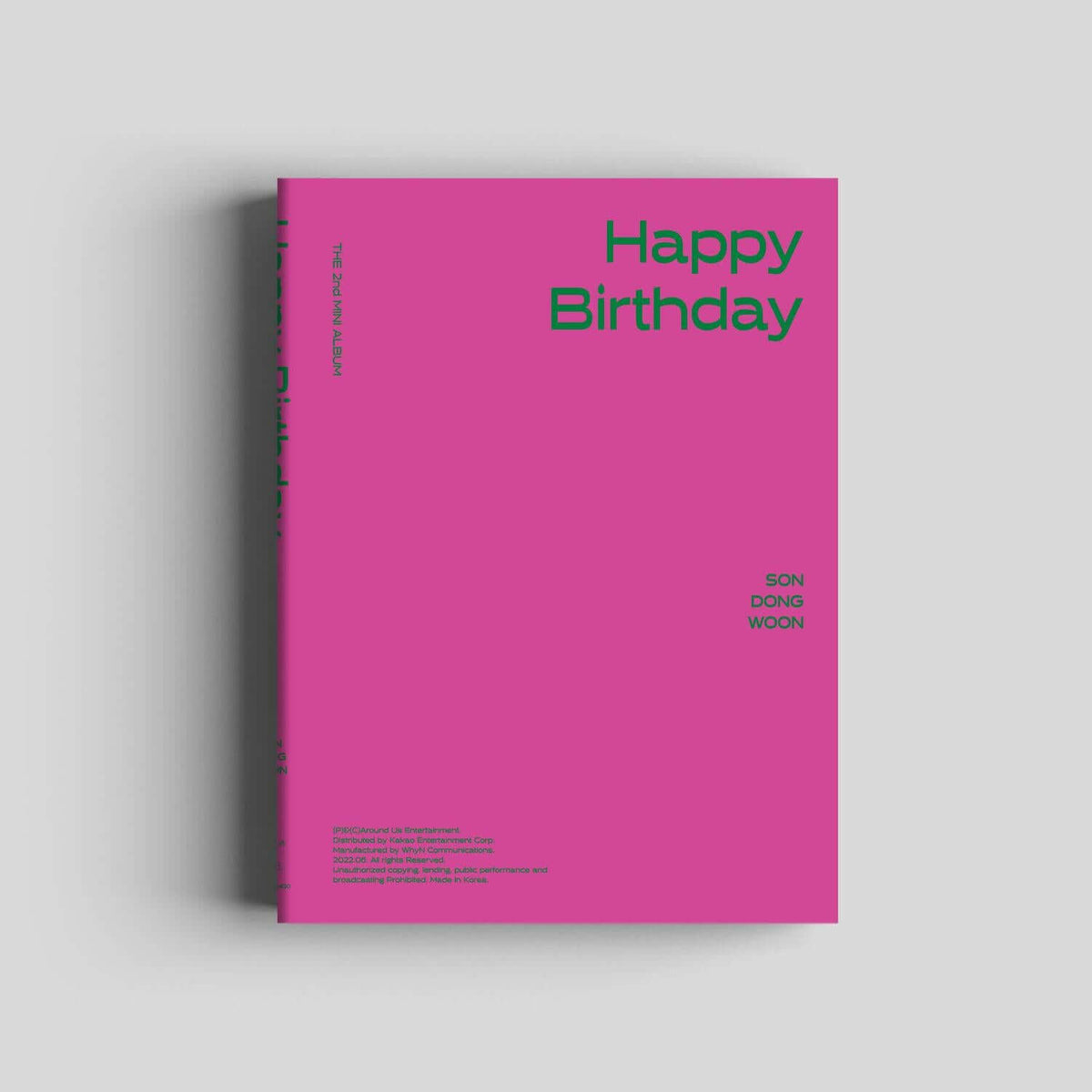 SON DONGWOON - THE 2nd MINI ALBUM [Happy Birthday] (CLOUD Ve | Kool Seoul - Buy Kpop Albums Online