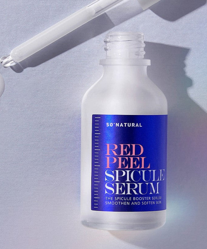 SO NATURAL Red Peel Spicule Serum 35ml | Kool Seoul