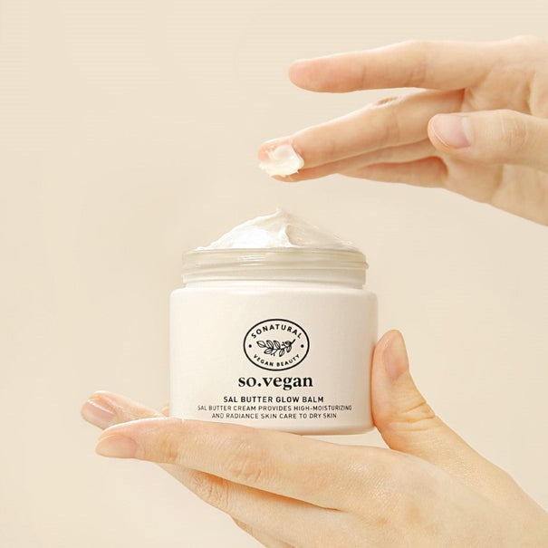 SO NATURAL So Vegan Sal Butter Glow Balm 70ml available on Koolseoul.com, your Korean Eshop from Seoul !