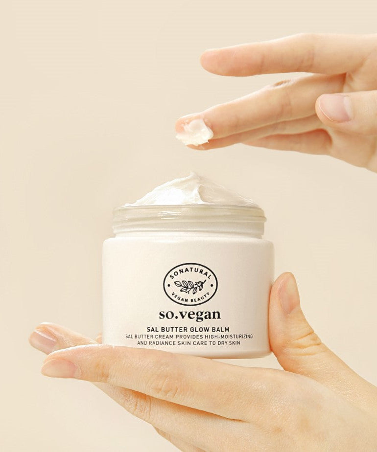 SO NATURAL So Vegan Sal Butter Glow Balm 70ml | Kool Seoul