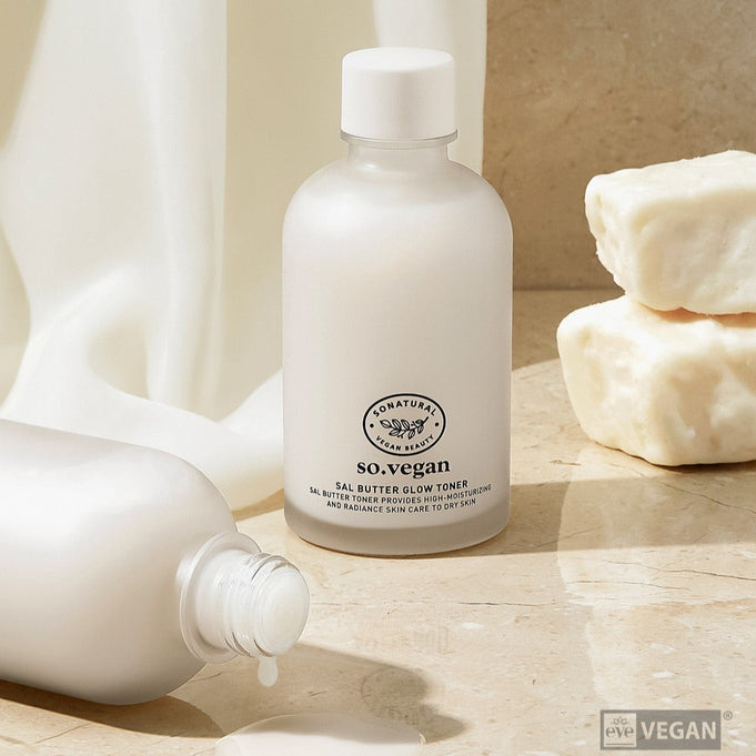 SO NATURAL So Vegan Sal Butter Glow Toner 150ml | Kool Seoul