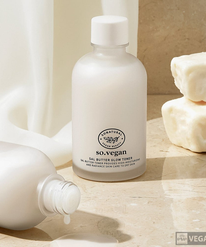SO NATURAL So Vegan Sal Butter Glow Toner 150ml | Kool Seoul