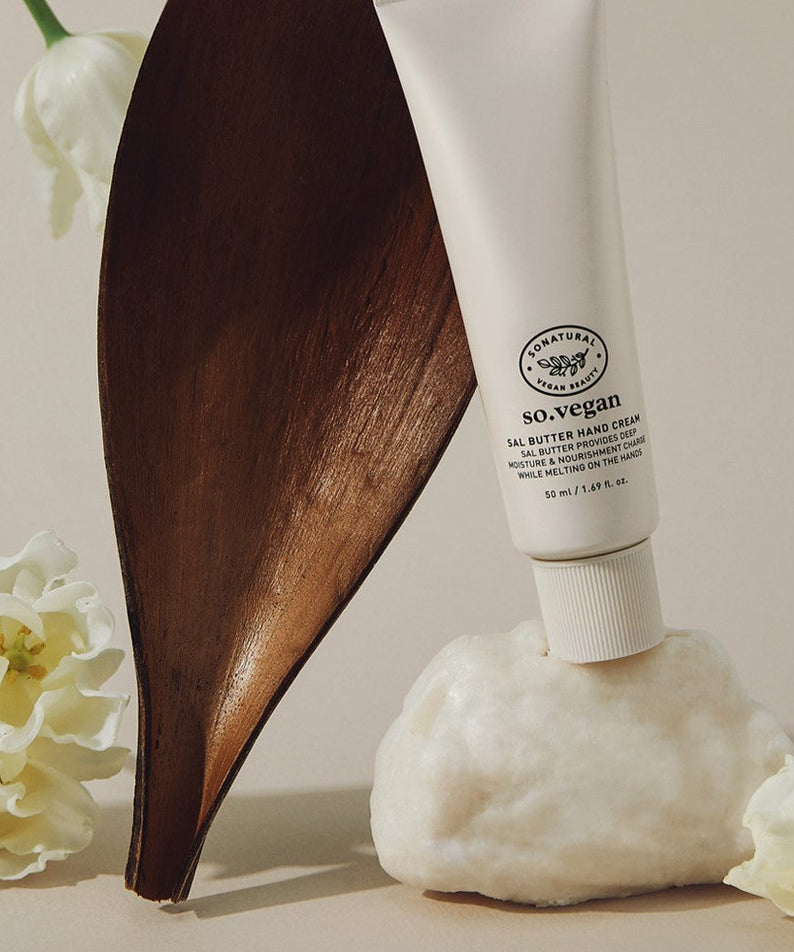 SO NATURAL So Vegan Sal Butter Hand Cream 50ml | Kool Seoul