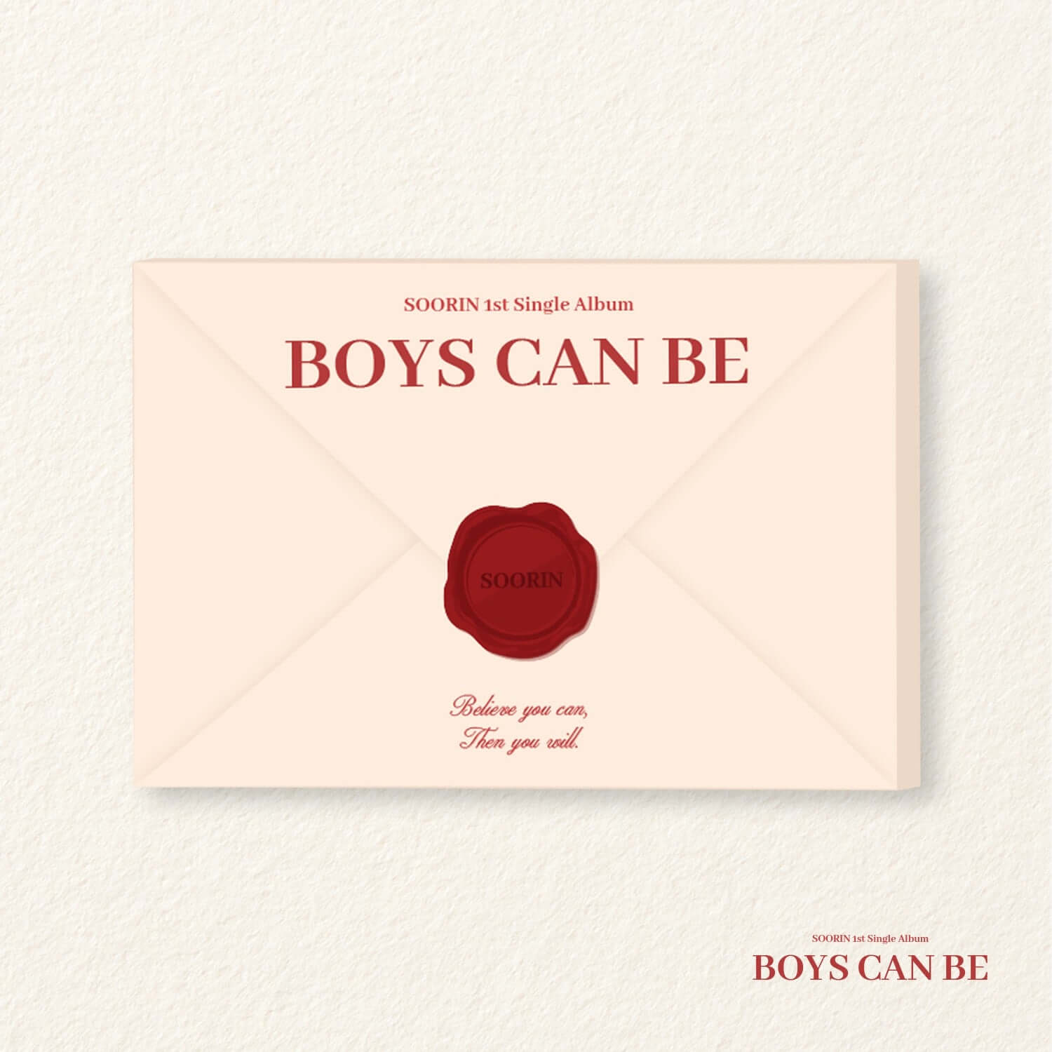 SOORIN - 1st Single Album [Boys Can Be] - Kpop Album | Kool Seoul - Buy Kpop Albums Online