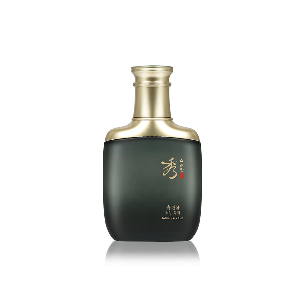 SOORYEHAN Cheosam Geonyang Yuyeok 140ml bottle for men, luxury Korean skincare by Gentleman Korea