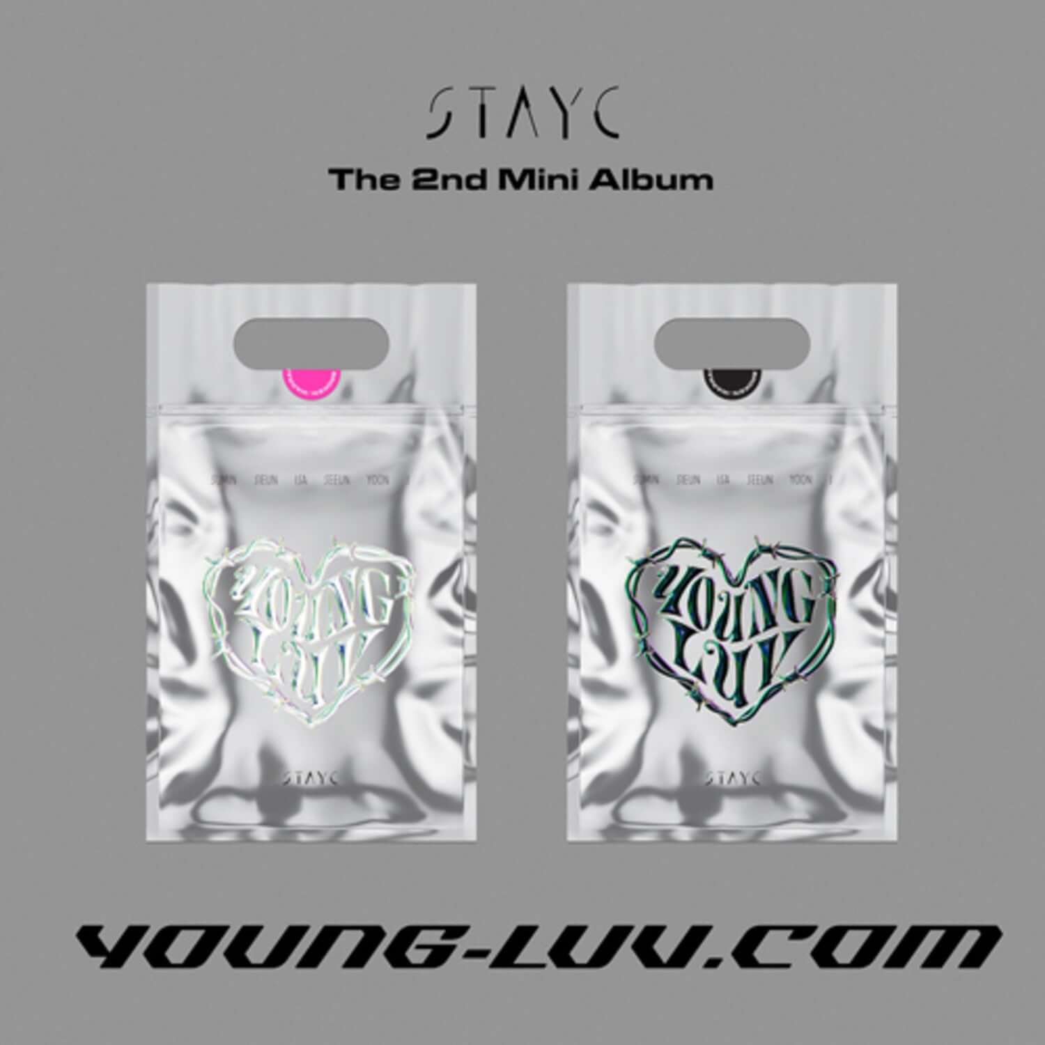 STAYC - 2nd Album [YOUNG-LUV.COM] (Random) - Kpop Album | Kool Seoul - Buy Kpop Albums Online