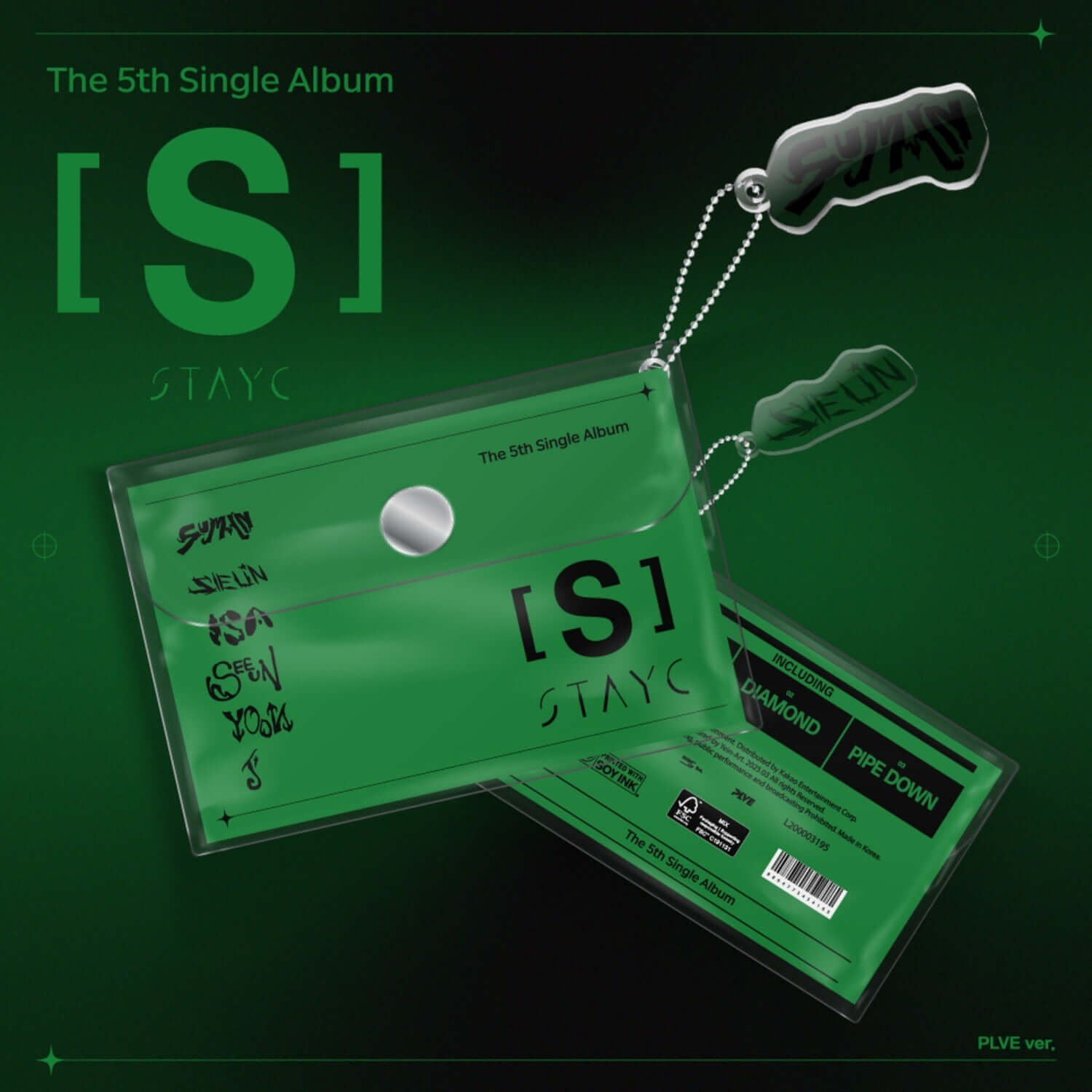 STAYC - 5th Album [S] (PLVE Ver.) - Kpop Album | Kool Seoul - Buy Kpop Albums Online