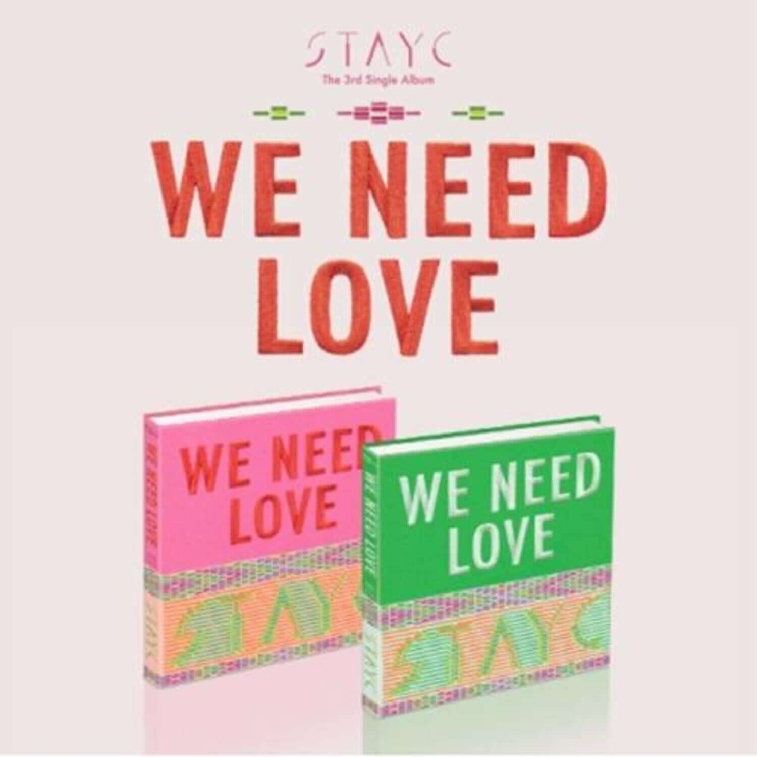 STAYC - [WE NEED LOVE](3rd Album) (RANDOM) - Kpop Album | Kool Seoul - Buy Kpop Albums Online