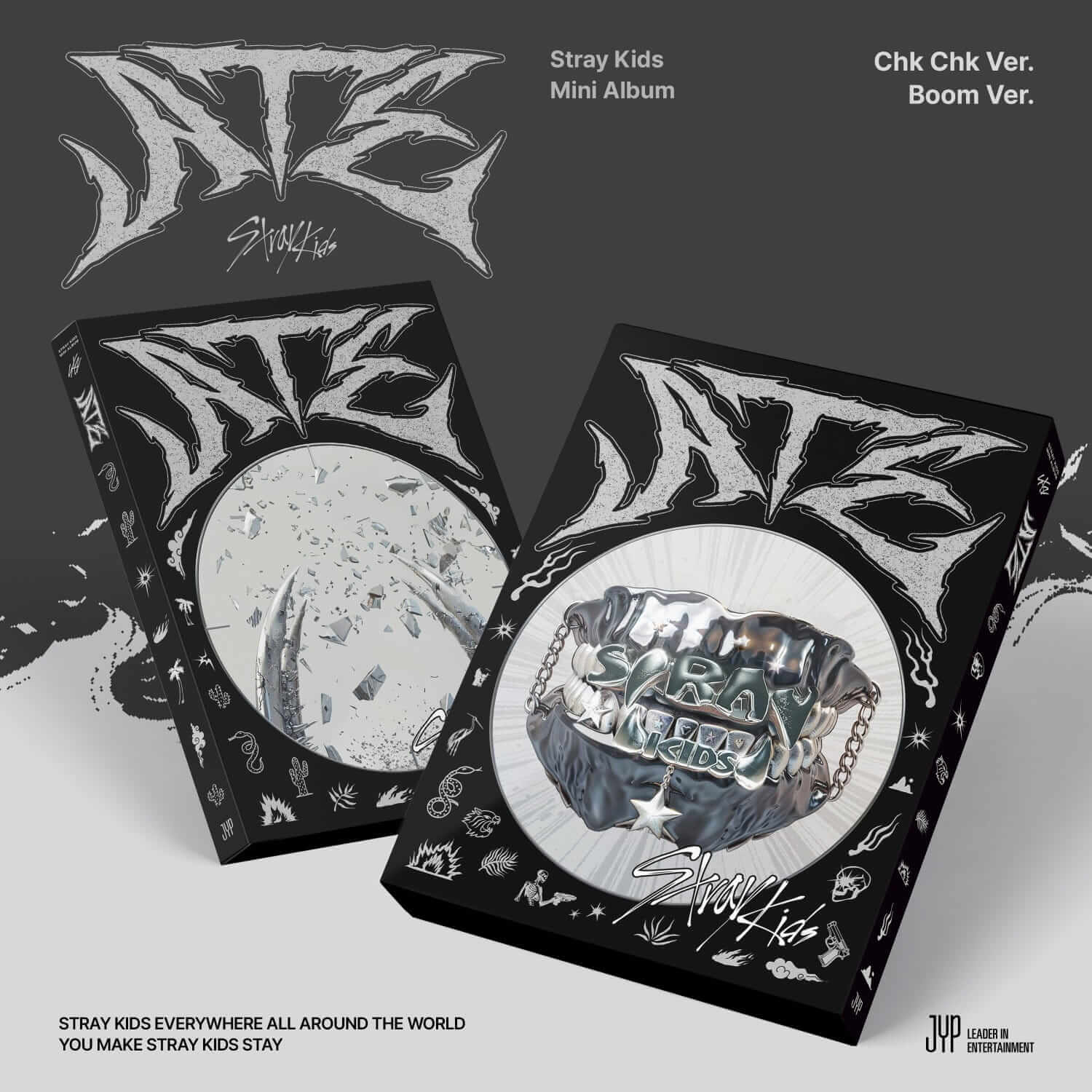 STRAY KIDS - [ATE] (Chk Chk Ver., Boom Ver.) (Random) - Kpop | Kool Seoul - Buy Kpop Albums Online