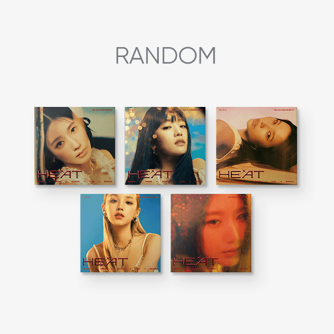 (G)I-DLE Special Album [HEAT] (DIGIPAK - Member Ver.) (Random) | Kool Seoul
