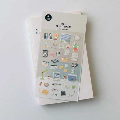 Suatelier Retro Office Stickers