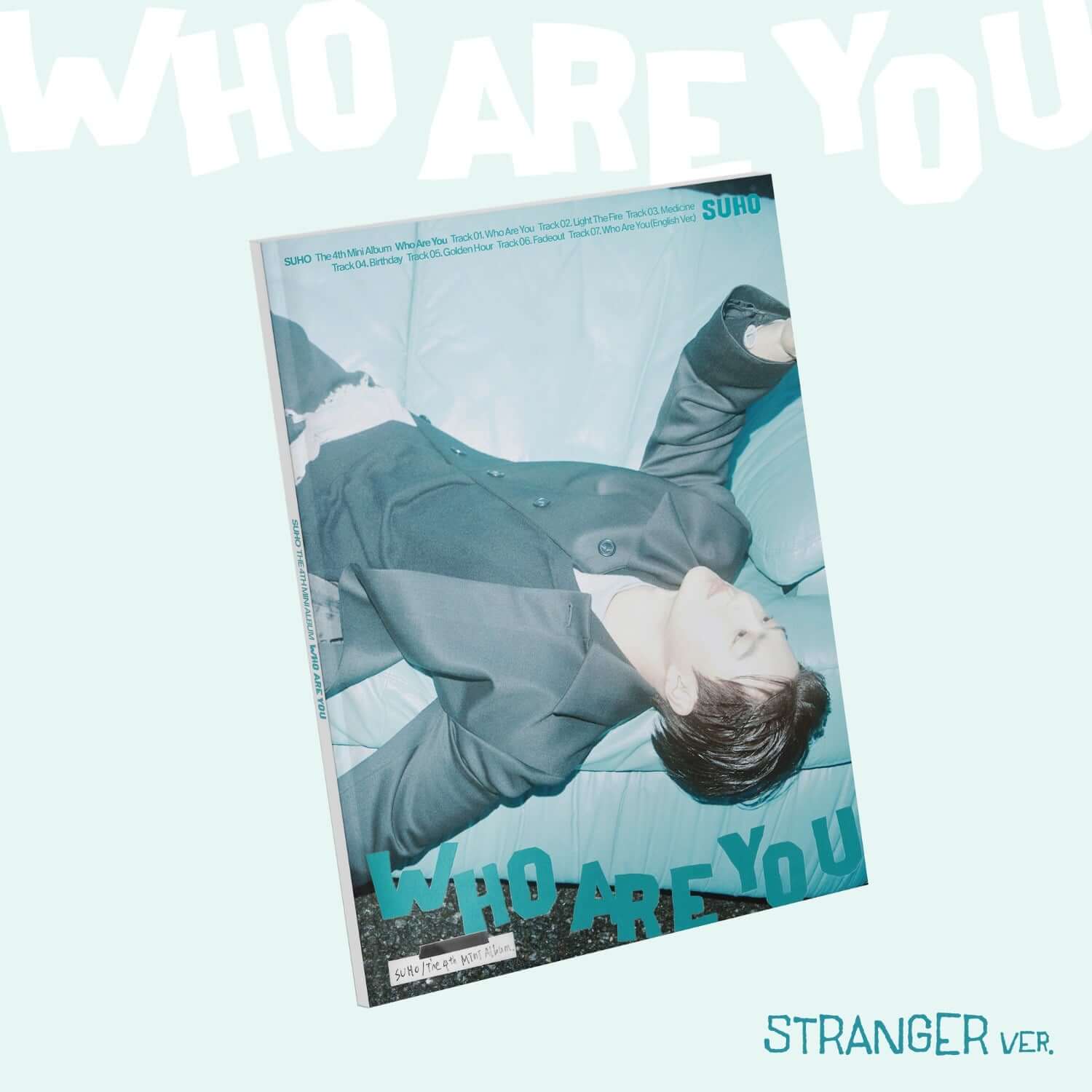 SUHO - 4th Album [Who Are You] (Stranger Ver.) - Kpop Album | Kool Seoul - Buy Kpop Albums Online